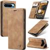 Azororo Cover per Google Pixel 10 Pro XL 5G, Premium PU Pelle Custodia, Magnetica Carta Fessura Portafoglio Case, Flip Cavalletto Custodia per Google Pixel 10 Pro XL - Marrone