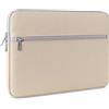 DOMISO Custodia Protettiva per Computer Portatile da 14-15 Pollici, Borsa PC Antiacqua e Antigraffio per MacBook Air 15 M2/M3/M4 e Surface Laptop 15 (Copilot+ PC), Beige
