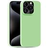 GoodcAcy Cover per iPhone 15 360 Gradi Antiurto Morbido Silicone Custodia con Protezione Schermo Integrata Rugged Doppia Bumper Fronte Retro Antigraffio Protettiva Case - Viola