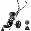 BlackStone BW-CUT 52 - Decespugliatore a ruote a miscela a spinta