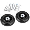 GRTLPOK Lovetao, kit di ricambio per valigia, 68 x 24 mm, con ABEC 608zz ruote di ricambio per pattini in linea, un set di (2) ruote (OD: 68 W: 24 ID: 6 assi: 35 e 40)