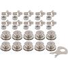 New Marine LOXX Set 10 pezzi top + viti filettate M5 x 10 + chiave