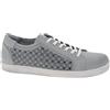 Andrea Conti Sneaker da Donna, Scarpe da Ginnastica, Grigio Chiaro, 40 EU