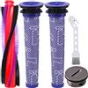 EATBALE Sostituzione Brush Roller Bar per Dyson V6 DC59 DC62 SV03 SV073 Series aspirapolvere, 185 mm/7,3 pollici, 2 prefiltri lavabili, 1 spazzola a rullo, 1 cappuccio terminale per spazzola a rullo