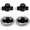 Penitue 4pz Set di Montalatte e Scaldalatte per Secura, Fruste Ricambio per Montalatte Elettrico Compatibili con Secura Modelli MMF-015 MMF-003 MMF-003B (250 ml) e MMF-603 MMF-615 (500 ml)