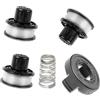 Ershengsan A6226-XJ Grass Strimmer Spool & Line Kit - 6 bobine + 1 copertura + 1 molla Compatibile con Black & Decker GL250/GL310/GL360/ST5000 | Sostituzione automatica di alimentazione da 1,6 mm x 6 m