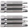 Fongmore - Set di punte per cacciavite a testa quadrata, lunghezza gambo da 1/4 di pollice, utensili elettrici SQ1 SQ2 SQ3 (50 mm)