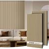 AKK-ART Pannelli acustici in legno, 120 x 60 cm, set da 2 (1,44 m²), pannelli da parete 3D con impiallacciatura di legno e feltro, per studio, soggiorno e ufficio, rivestimento decorativo da parete