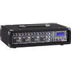 Pronomic PM42U MKII MP3 Powermixer a 4 Canali - Mixer con Amplificatore e Lettore MP3 USB/SD Integrato - 2x 100 Watt - Ingresso Mic/Line/Instrument - Powermixer con Equalizzatore Grafico a 3 Bande