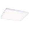 Paulmann 93060 Pannello LED lampada da incasso Areo VariFit IP44 dimmerabile su 3 livelli 230x230mm angolare incl. 1x16 Watt bianco plastica 4000 K