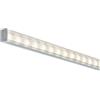 Paulmann 70809 Profilo Quadrato con Diffusore, 1 M, In Alluminio Anodizzato, Accessorio Per Strisce Led Yourled-E Maxled, Plastica, Satinato