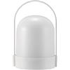 Pauleen 48252 - Lanterna a LED Mobile Shine Flame IP44, con timer incluso, 1 x 0,4 Watt, per esterni, in plastica, 1500 K, colore: Nero
