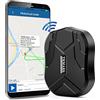 TKKUCE TK905 GPS Tracker Auto Localizzatore Satellitare Con Magnete Potente - Tracciamento in Tempo Reale, App Senza Abbonamento, Allarmi Multipli, IP65 Impermeabile