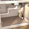 Generico Tappetino sottolavello per Cucina Impermeabile, Tappetino Assorbente Cucina, Fodera per Tappetino sottolavello Riutilizzabile, Retro in Gomma, Antiscivolo,Tappetino per lavello Resistente