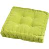 DOTBUY-SHOP Jacquard Cuscini Sedie Cucina Cuscini Coprisedia Cuscino Sedia Cucina Antiscivolo Morbido Cuscini Sedia per Ufficio Giardino Patio Pranzo Soggiorno (45x45 cm (Quadrato),Verde)