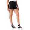 Urban Classics Damen Ladies Highwaist Denim Lace Up Shorts Pantaloncini, Nero/Grigio, 48 Donna
