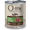O-life Adult Grain Free Patè monoproteico 400 gr Bufalo - Umido monoproteico cane - 1° ORDINE? 20% di sconto SU BRAND ESCLUSIVI, codice BZR20