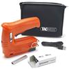 Tacwise 1564 Hobby 53-13EL Graffatrice/Chiodatrice a Batteria da 4V con 2000 Punti e Custodia, Utilizza Punti Tipo 13 e 53 e Chiodi Tipo 180