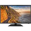 Camping First 19″ Smart TV V2 - Televisore 48 cm con triplo tuner, Android 11.0, WLAN/LAN, CI+, USB, Bluetooth, 12 Volt - Nero