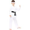 amscan (PKT (9912060) - Costume da karate Gi Miyagi Do (6-8 anni) - Cobra Kai - [1297]