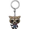 Funko Pop! Keychain: Marvel - Guardians Of The Galaxy 3 - Rocket Raccoon - Guardiani Della Galassia - Mini Figura in Vinile da Collezione Novità Portachiavi - Riempitivi per Calze - Idea Regalo
