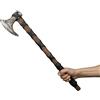 LOOYAR Ascia a mano medievale in schiuma di poliuretano per adulti giocattolo per adulti per costume da guerriero berserker soldato guerriero gioco di battaglia Halloween Cosplay LARP