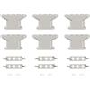 KATO N Gauge 23-019 Double Track Pier Set, cemento versato 6 pezzi Unitrack R...