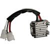 Riloer Regolatore di tensione per moto, Regolatore di tensione per moto,Raddrizzatore Regolatore di Tensione,Compatibile con Yamaha SR250 G TH H J Classic XT550 XT 600