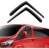 GEARCELL 1 paio di deflettori antivento per finestre di ventilazione per Ford Transit Custom/Tourneo Custom 2012-2024 di ricambio per parapioggia