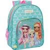 Safta M609 MONSTER HIGH - Zaino per bambini, ideale per bambini di diverse età, comodo e versatile, qualità e resistenza, 28 x 10 x 34 Unisex bambini (confezione da 1), turchese, Estándar, Casual