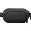 Larkson Borsa da Petto Donna e Uomo Nero - Helge - Marsupio Borsa a Tracolla con Blocco RFID e Passanti Antifurto sopra la Cerniera - Imbottitura in Rete - Idrorepellente