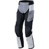 Alpinestars Andes Air Drystar Pantaloni moto grigio chiaro-grigio scuro-nero-giallo fluo, L