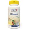 LongLife® D-Mannose | Integratore D mannosio e uva ursina | Origine vegetale | Estratto secco titolato al 10% in arbutina | Salute delle vie urinarie | 60 capsule | Senza glutine, Kosher e Halal