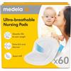 Medela Coppette Assorbilatte Ultra-traspiranti, 60 coppette