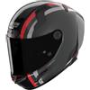 NOLAN Casco X-804 RS Ultra Carbon GEMINI Nero Rosso NOLAN