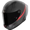 NOLAN Casco X-804 RS Ultra Carbon DOC Rosso Nero Opaco NOLAN