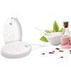 topolenashop Set 2 Pietre Pomice Naturali Tonde per Piedi 9x6x3 cm | Rimuove Calli, Duroni e Pelle Morta | Esfoliante Naturale per Talloni Screpolati | Accessorio Pedicure Doccia o Vasca Art.2208351