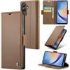 Rerzoiro Cover per Samsung Galaxy A34 5G Custodia Portafoglio [Blocco RFID] Premium Pelle PU Wallet Case Flip Libro con Porta Carte Slot Supporto Flip Case per Samsung Galaxy A34 5G, Marrone