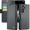 Rerzoiro Cover per Samsung Galaxy A35 5G Custodia Portafoglio [Blocco RFID] Premium Pelle PU Wallet Case Flip Libro con Porta Carte Slot Supporto Flip Case per Samsung Galaxy A35, Nero