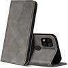 ZONNAVI Cover per Xiaomi Redmi 9C, Flip Custodia Pelle PU con [Slot Cart] [Supporto Stand] [Magnetica], Cover a Libro Portafoglio per Xiaomi Redmi 9C (Grigio)