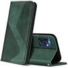 ZONNAVI Cover per Oppo Find X5 Lite 5G, Flip Custodia Pelle PU con [Slot Cart] [Supporto Stand] [Magnetica], Cover a Libro Portafoglio per Oppo Find X5 Lite 5G (Verde