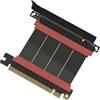 LINKUP - AVA5 Cavo Riser PCIE 5.0 | Pronto per RTX5090 RX9070 GPU | Velocità x16 128GB/s | Compatibile con PCIE 4.0 e WRX80/WRX90E | Angolo dritto Nero 5cm (Lunghezza totale 9cm)