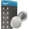 ABSINA 100x Batteria SR927SW a bottone per orologi 1,55V ossido d'argento - SR927W batteria orologio 395/399 / AG7 / LR927 - pile orologio da polso, batteria 395/399, batterie orologio da polso miste