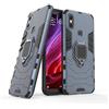 Max Power Digital Cover per Xiaomi Mi A2 con Anello, Custodia Supporto Magnetica Rigida Resistente Antiurto Doppio Strato Protettiva Calamita Bumper Case (Xiaomi Mi A2, Blu Navy)