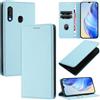 DENDICO Cover per Samsung Galaxy A20e, Custodia in PU Pelle Portafoglio con Blocco RFID, Chiusura Magnetica Cover per Samsung A20e, Blu