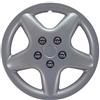 AUTO-STYLE Set Copricerchio Idaho 13 Silver/Laccato, 4 pezzi