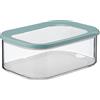 Mepal Contenitore per formaggi Modula - 2000 ml - Frigorifero per formaggio a fette - con inserto anticondensa - lavabile in lavastoviglie, plastica, verde nordico, 22,4 x 16 x 8,6 cm