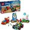 Disney Lego disney pixar 43264 toy story: treno rc, auto, 4 minifigure 4+