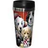 Tree-Free Greetings 77034 16 oz in Acciaio Inox da Pals-Cucciolo Thermos da Viaggio Sip 'N Go