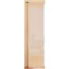 Gardinenbox Economica - Tenda a Pannello, Trasparente, Tinta Unita, con Accessori, 85589, Sabbia, 245 x 60 cm